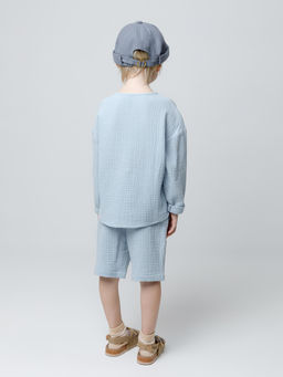 ТК 40044/нежно-голубой шорты дет