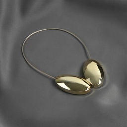 Цена за 2 шт. Подхват для штор, 6×3.5 см, цвет золотой