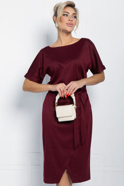 Платье Карлин (бордовое) П11583 - Lt collection фото 4