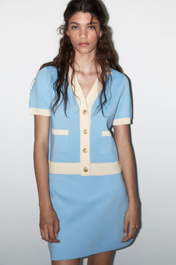 KNIT MINI SKIRT - Zara фото 22