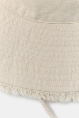 GORRO BUCKET ALGOD?N 100% / Crudo - Zara фото 5