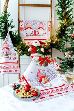 К-т полотенец Волшебные гномики 50*60 см. - 3 шт. вафля хлопок 100%