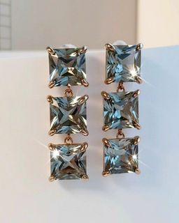 Серьги с кристаллами Swarovski