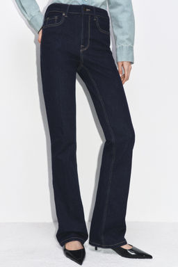ZW COLLECTION BOOTCUT HIGH-WAIST JEANS - Zara фото 19