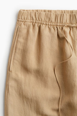 Pantalon sin cierre en mezcla de lino - H&m фото 7