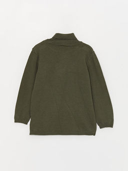 Bal?k?? Yaka Basic Erkek Bebek Triko Kazak - Waikiki фото 3