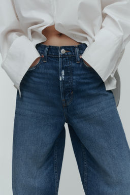 Barrel High Waist Ankle Jeans - H&m фото 7