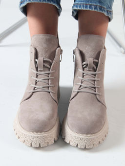 Ботинки EDART 228.V.1541 be. Каменный замша/шерсть - Ed'art фото 2