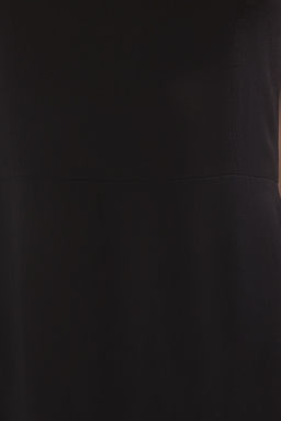 TRENDYOLMILLA K?rm?z? Duz Duz Kesim Gipeli Maxi Dokuma Elbise TWOSS25EL00626 фото 8