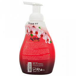 Пенка-мыло для рук "Active" 500мл, 6х11,5х20,5см, дозатор, "Сияющий бриллиант" (Иран)