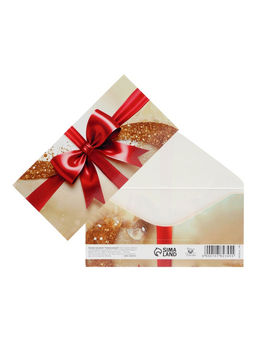 Цена за 10 шт. Конверт для денег «Бант», 16×8 см