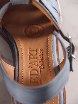 Босоножки 5035.23663bе.Вакса серая +коричневый