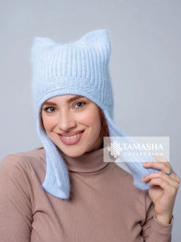 Шапка-ушанка женская Карамелька - Tamasha фото 15