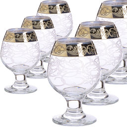 MS483-04 Набор 6-ти фужеров д/коньяка Шарм (х4)