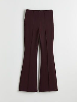 Slim Fit Kad?n ?spanyol Pa?a Pantolon