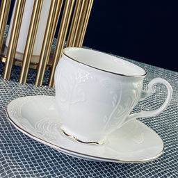 226-172 Кофейный набор 12пр. 120 мл MARIA GOLD в под.уп.(х8)Фарфор