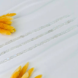 Бусины для украшений из Лунного камня (галтовка) 40 см