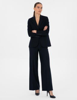 Lacivert Slim Fit Ceket