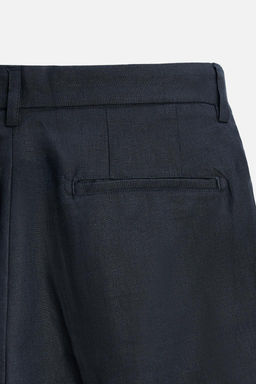100% LINEN BERMUDA SHORTS - Zara фото 10