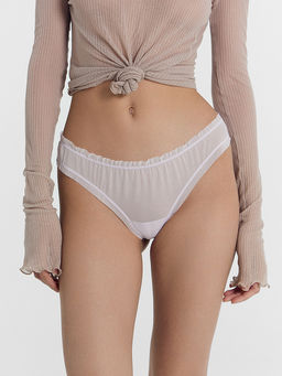 Трусы женские бразилиана мультипак (3 шт.) сиреневые с розами - Mark formelle фото 2