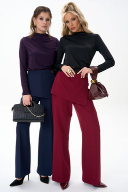 Лонгслив Нора (чёрный) - Эльза фото 12