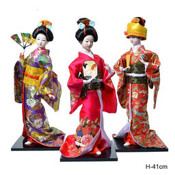 Сувенир коллекционный Гейша 41 см / 16# /уп 12/ - Галеонтрейд фото 3