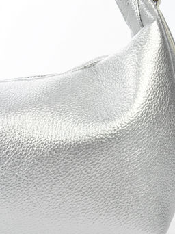 LACCOMA сумка Офелия-Y2005-серебристый эко кожа хлопок фото 5