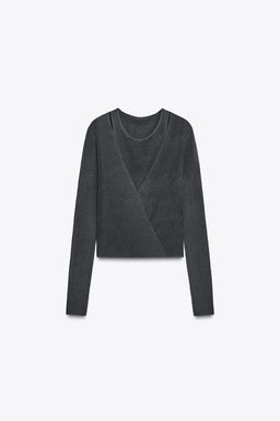 MULTI-WAY KNIT TOP - Zara фото 2
