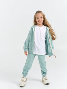 Джоггеры облегченные Ментол с карманами - Bungly фото 8