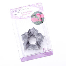 Набор форм для печенья «Лепестки петуньи», 7.5×7 см, 6 шт., серебристый