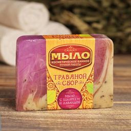 Мыло СПА - уход для бани и сауны Травяной сбор 80 г