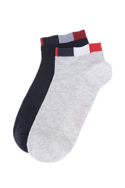 Мужские серые меланжевые носки Неожиданная скидка в корзине