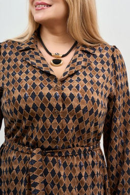 Платье Luxury Moda 1389 коричневый
