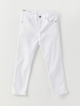Slim Fit Basic Gabardin Erkek ?ocuk Pantolon - Waikiki фото 2