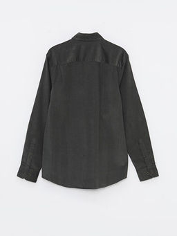 Regular Fit Uzun Kollu Kadife Erkek G?mlek