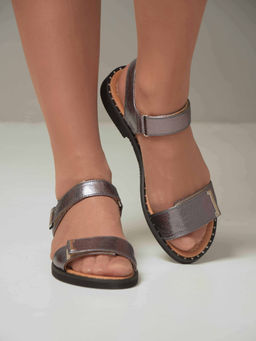 Босоножки 2020.110bl.Никель