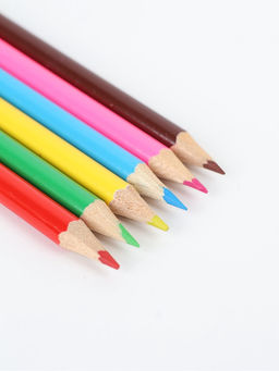 МП Набор Блокнот с раскраской + мини карандаши цветные 5 шт.