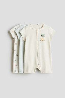 Pack de 3 pijamas enteros de algod?n