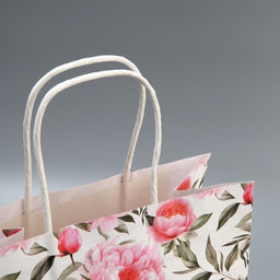 Цена за 2 шт. Пакет подарочный крафтовый, упаковка, Самого прекрасного, 22?25?12