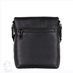 Сумка мужская кожаная 1934-3H black Heanbag в Новосибирске