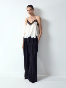 EMKA / Топ из шёлка и кружева