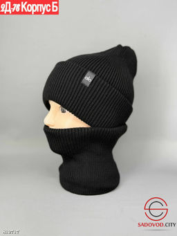 Комплект для девочки шапка и снуд - Bruno фото 3