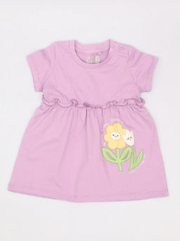 CRB wear / CSBG 64034-45-434 Платье для девочки,сиреневый/Ex.Cherubino