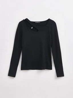 Джемпер женский CONTE ELEGANT LD 2377 black фото 5