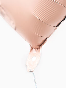 Цена за 2 шт.Воздушные шары фольгированные 17 Сердце, розовый сатин, набор 5 шт. - Страна карнавалия фото 4