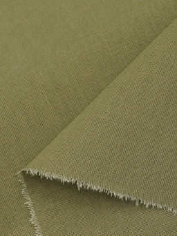 Бязь цв.Оливковый хаки, ш.1.5м, хлопок-100%, 142гр/м.кв - Купава фото 3