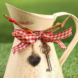 Кашпо Ведерко Рустад, 10?13?13 см, бежевое - Take it easy фото 4