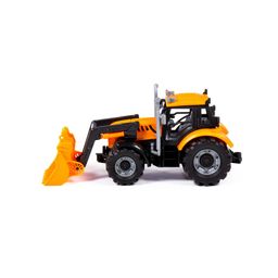 Погрузчик Прогресс инерционный (оранжевый) (в коробке) - Полесье фото 3