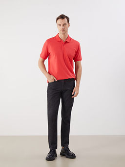 Polo Yaka K?sa Kollu Pike Erkek Ti??rt