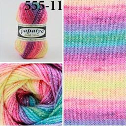 BATIK SILVER PAPATYA - Kamgarn фото 10